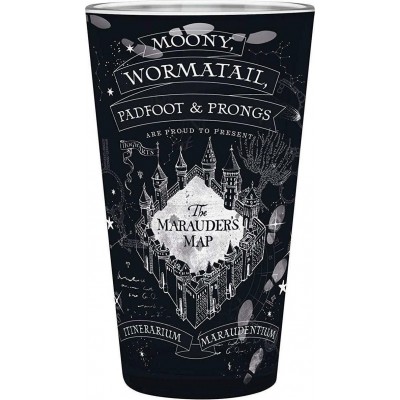 Чаша за вода ABYstyle Harry Potter - "Marauder's Map" 400ml Large Glass